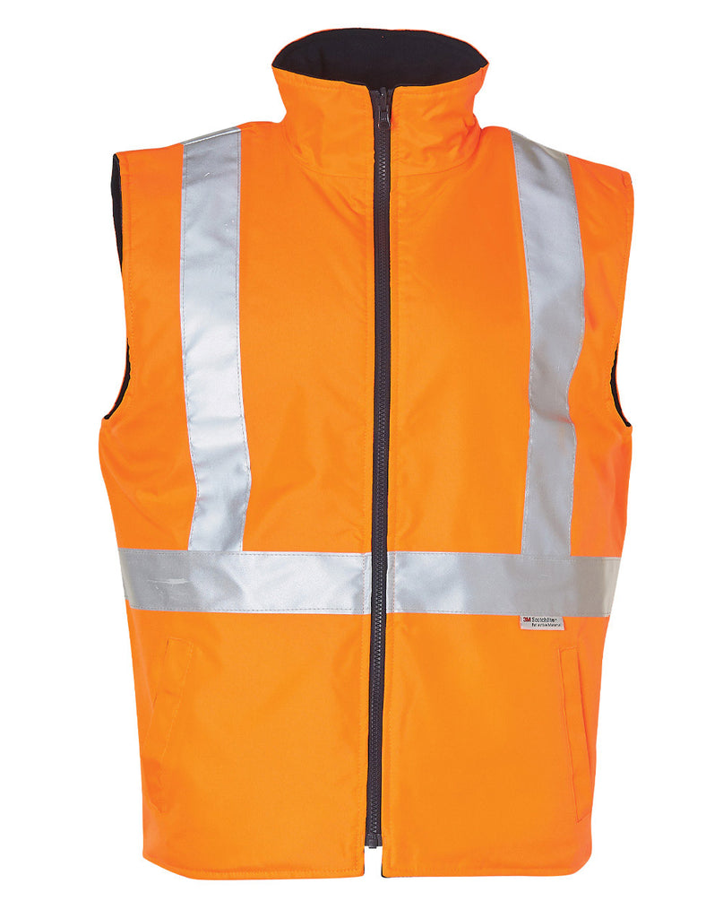 Winning Spirit High Visibility Two Tone Vest With 3M Reflective Tapes (SW19A)