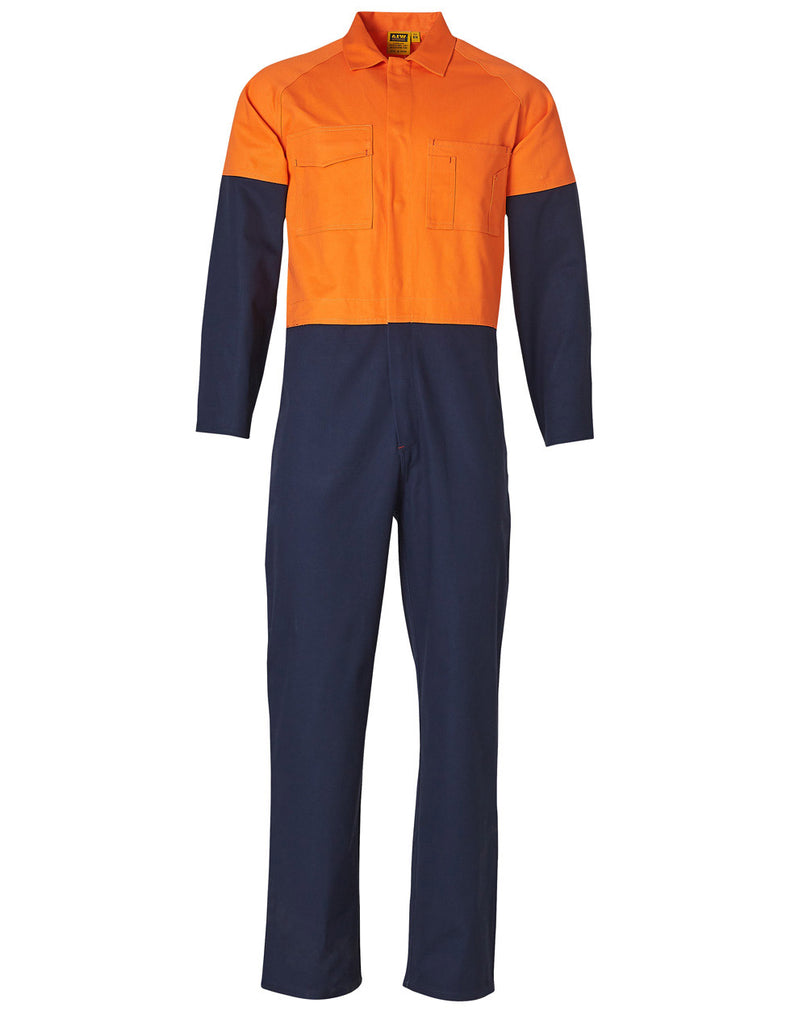 Winning Spirit Mens Two Tone Coverall Regular (SW204)