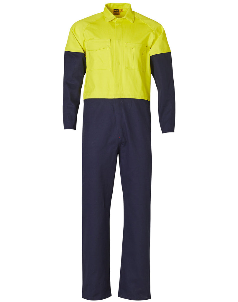 Winning Spirit Mens Two Tone Coverall Regular (SW204)