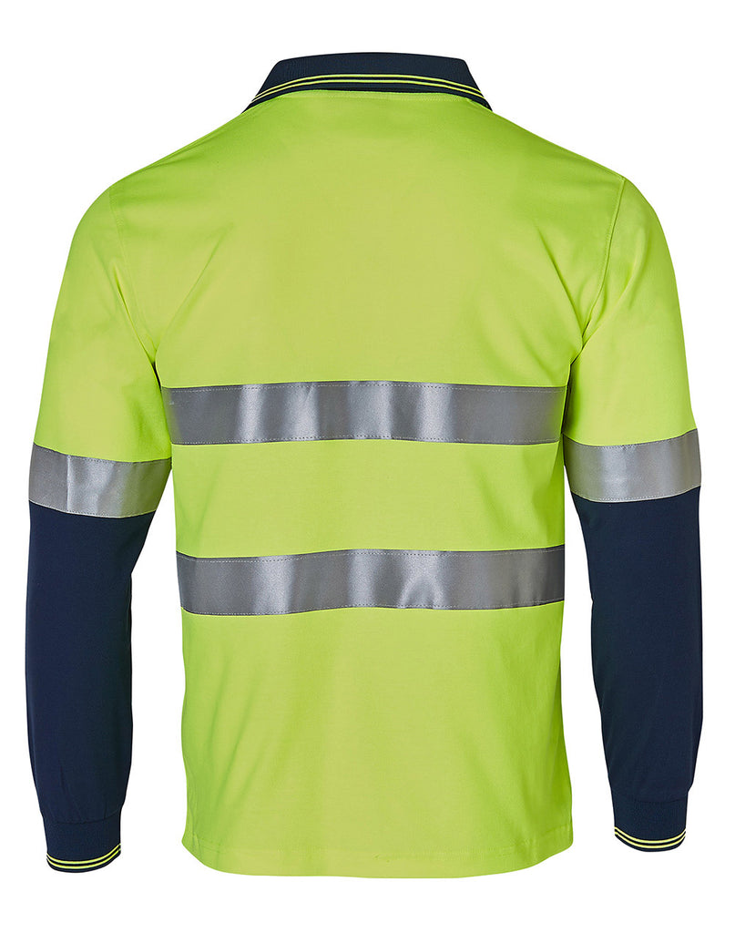 Winning Spirit Men's TrueDry® Safety Long Sleeves Polo (SW21A)