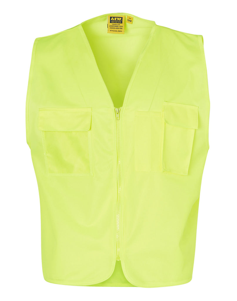 Winning Spirit High Visibility Safety Vest With ID Pocket (SW41)