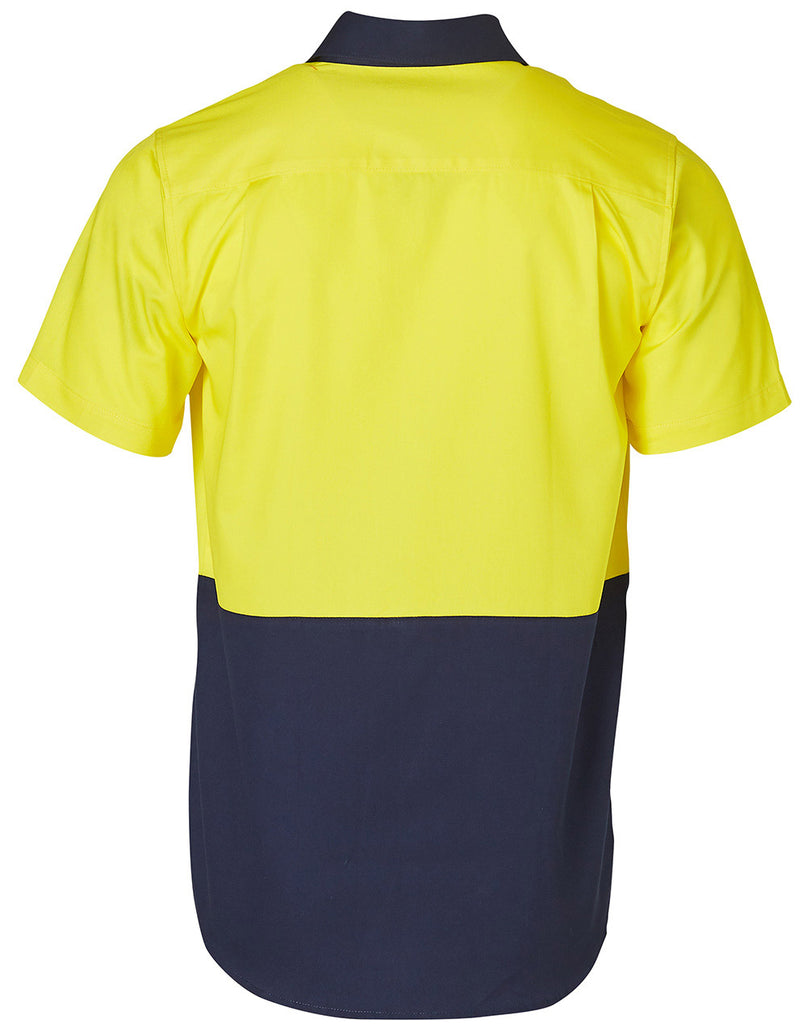 Winning Spirit High Visibility Short Sleeve Work Shirts (SW53)