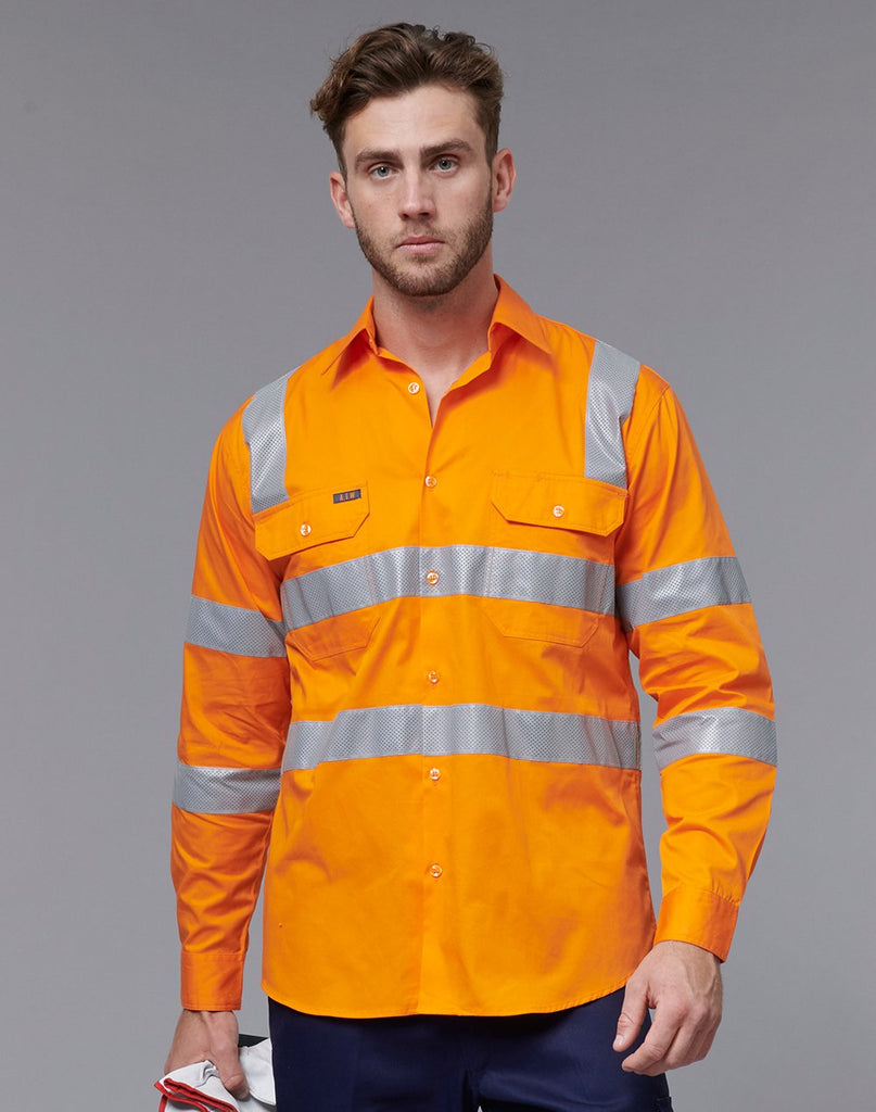 Winning Spirit VIC Rail Lightweight Safety Shirt- Unisex (SW55)