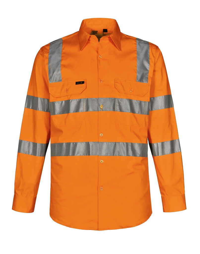 Winning Spirit VIC Rail Lightweight Safety Shirt- Unisex (SW55)