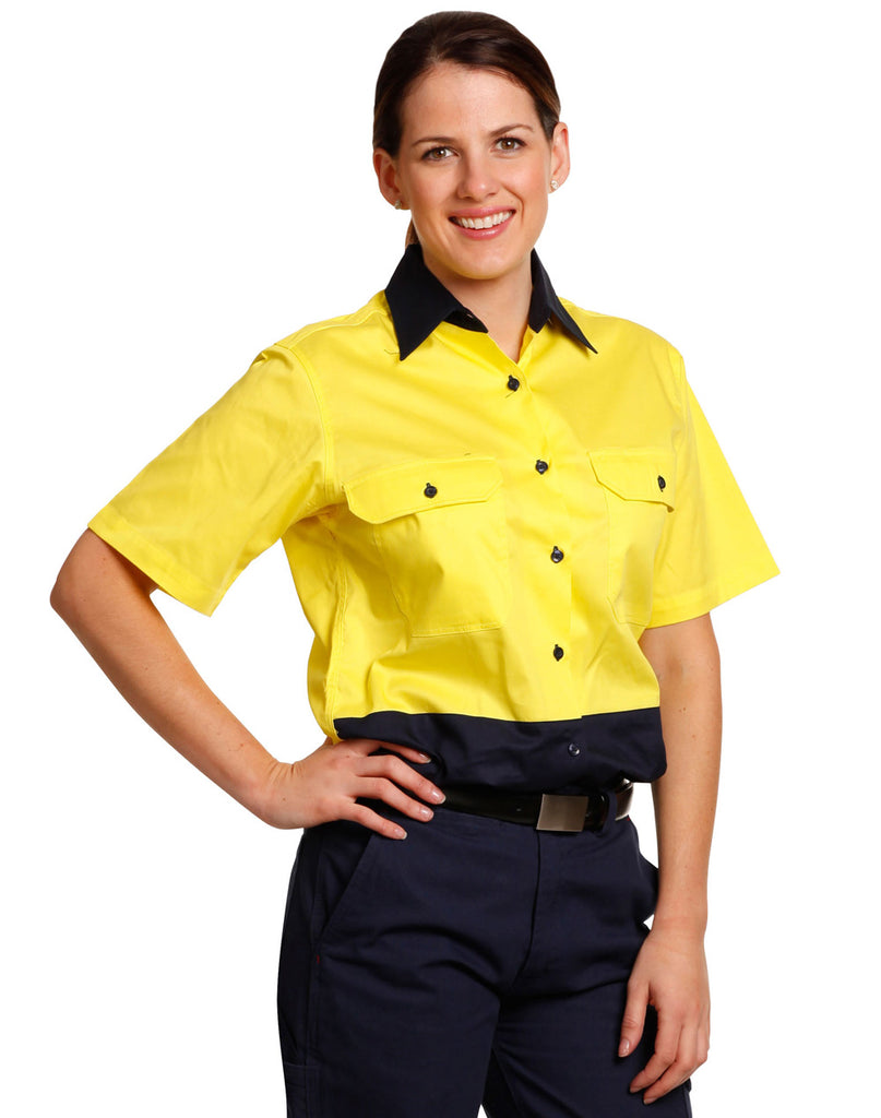 Winning Spirit Womens Short Sleeve Safety Shirt (SW63)