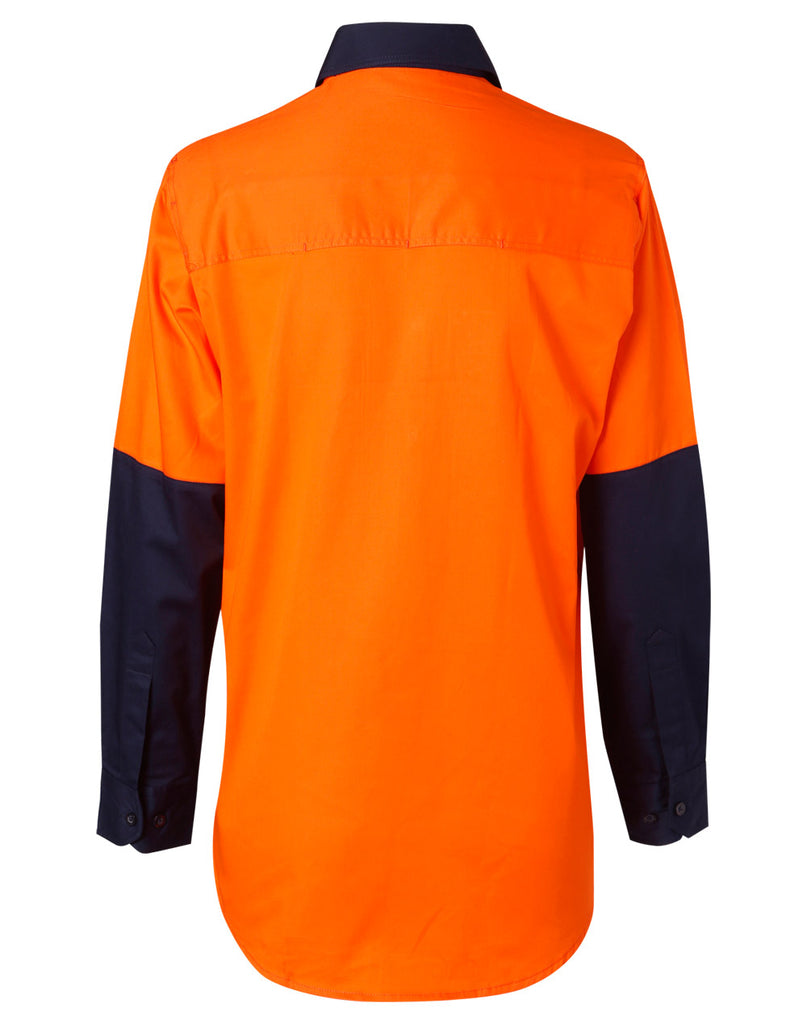 Winning Spirit Womens Long Sleeve Hi Vis Shirts (SW64)