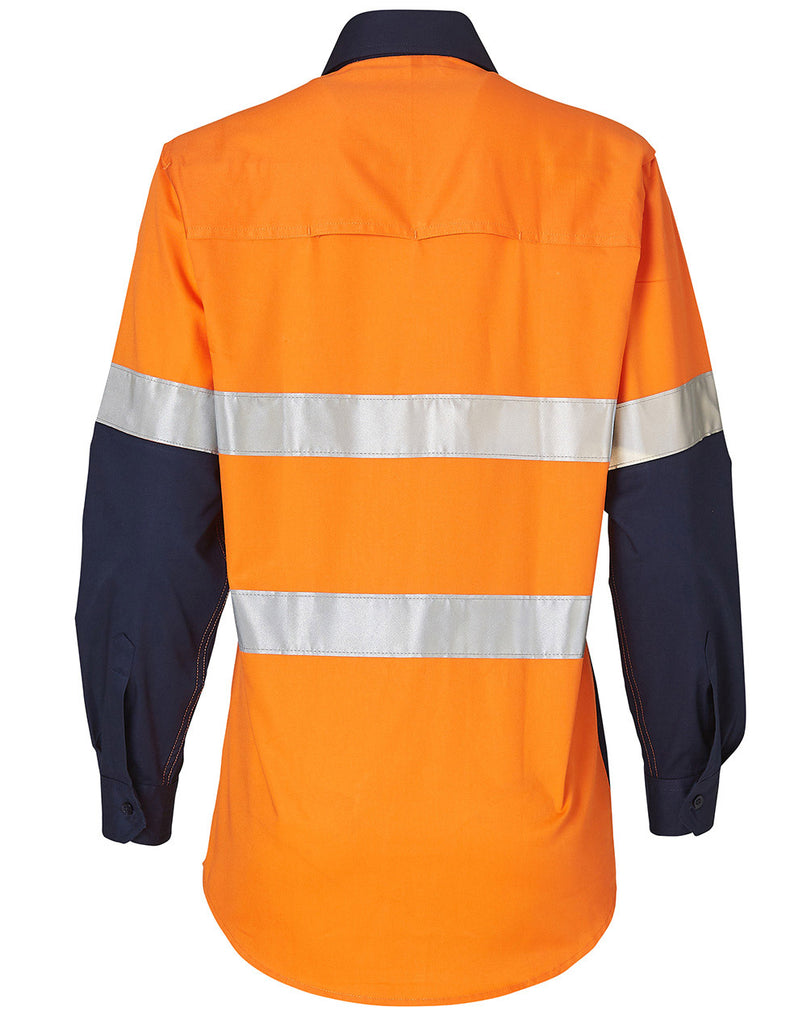 Winning Spirit Womens Long Sleeve Safety Shirt (SW65)