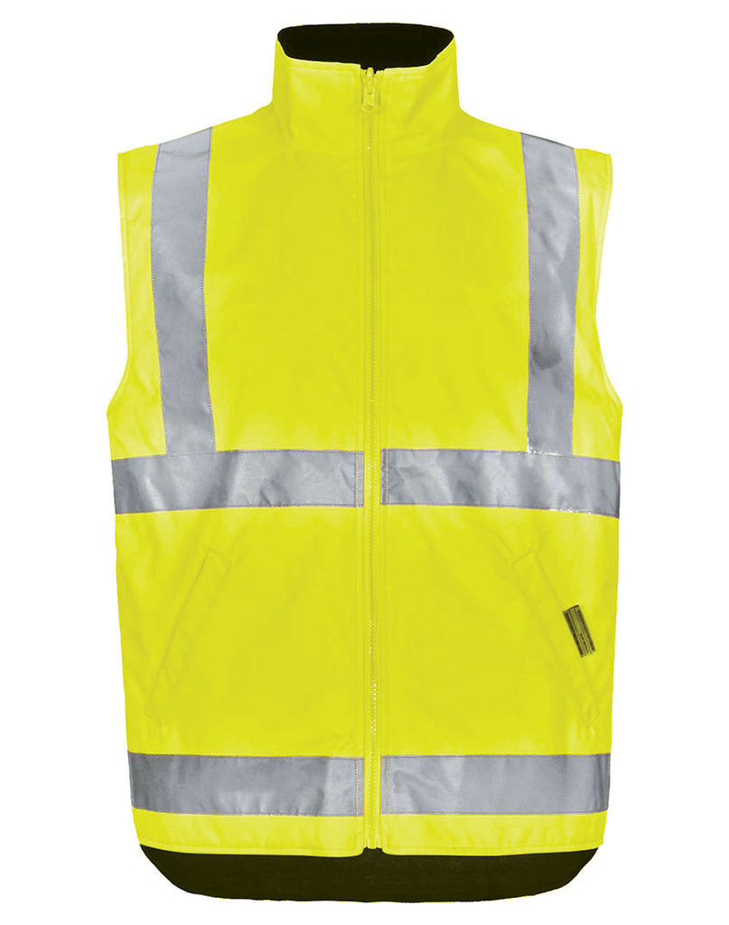 Winning Spirit VIC Rail Hi Vis Reversible Safety Vest - Unisex (SW76)