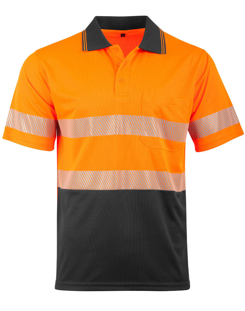 Winning Spirit Unisxe Cooldry® Segmented SS Polo (SW85)