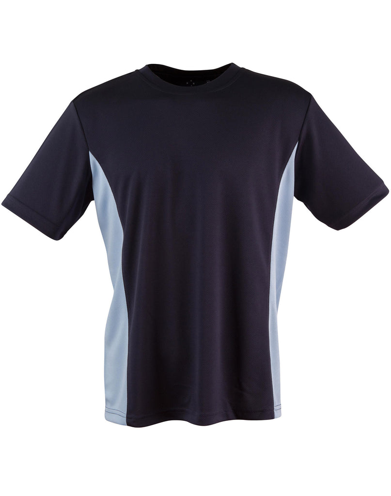 Winning Spirit Adults' Unisex Teammate CoolDry Mesh Contrast Tee (TS12) 2nd color