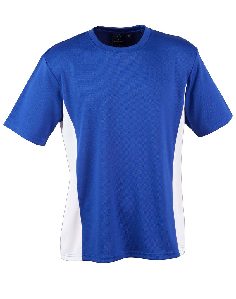 Winning Spirit Adults' Unisex Teammate CoolDry Mesh Contrast Tee (TS12)