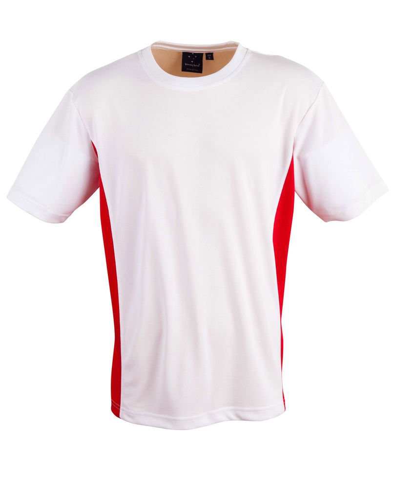 Winning Spirit Adults' Unisex Teammate CoolDry Mesh Contrast Tee (TS12)