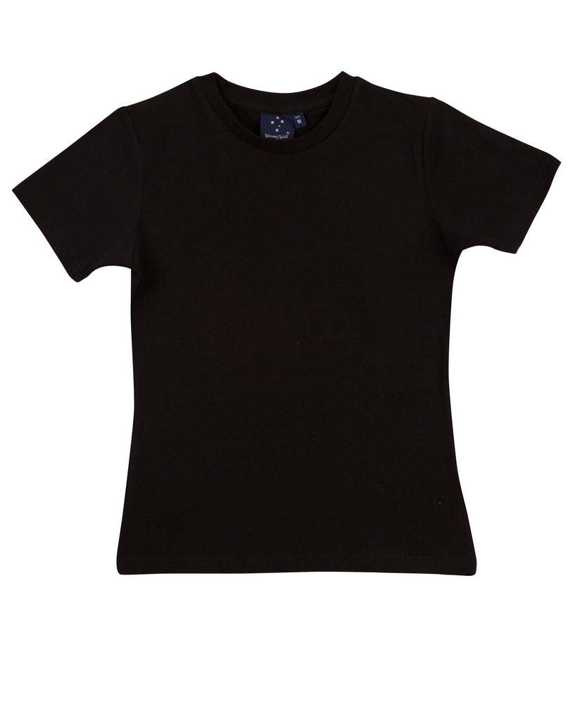 Winning Spirit Ladies' Superfit Cotton Stretch Fitted Tee (TS15)