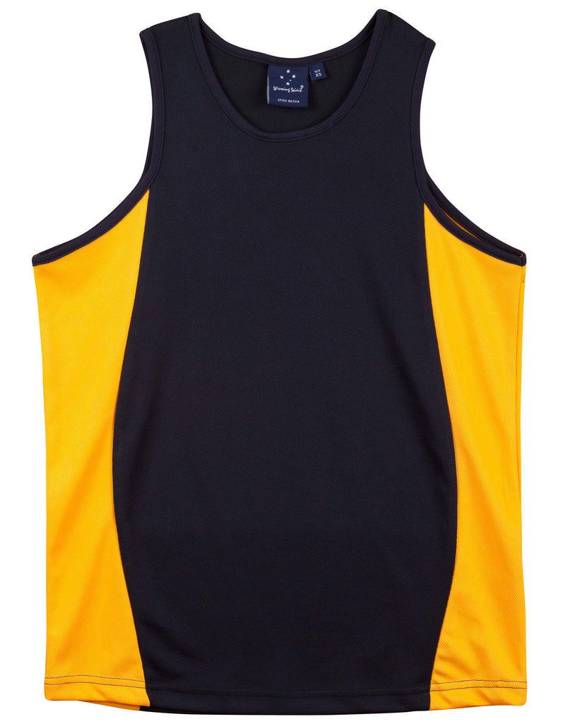 Winning Spirit Teammate TrueDry Contrast Singlet (TS19A)