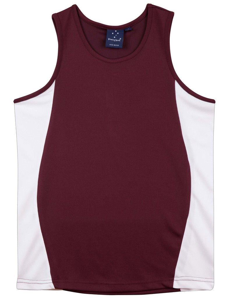 Winning Spirit Teammate TrueDry Contrast Singlet (TS19A)