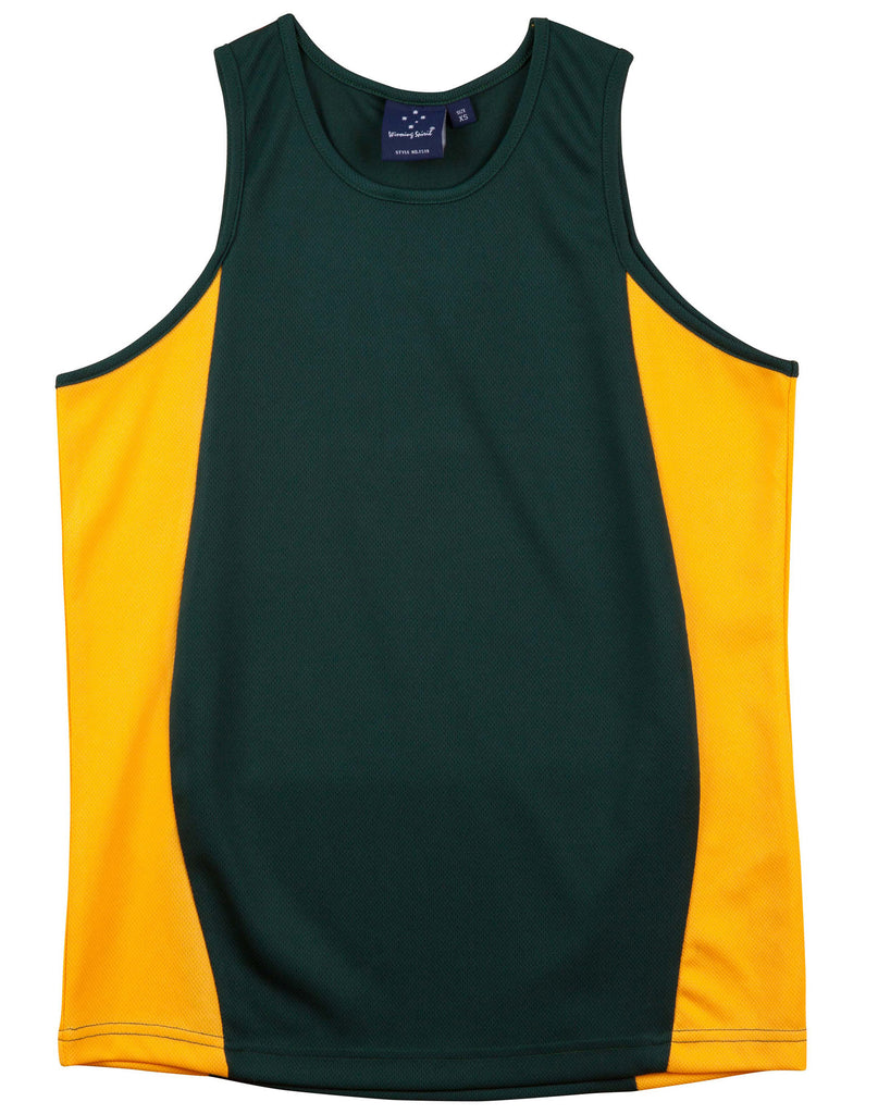 Winning Spirit Teammate TrueDry Contrast Singlet (TS19A)