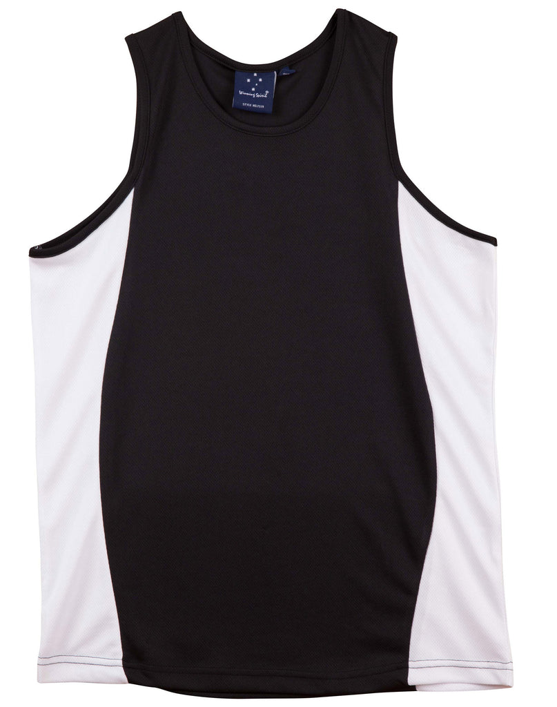 Winning Spirit Teammate TrueDry Contrast Singlet (TS19A)