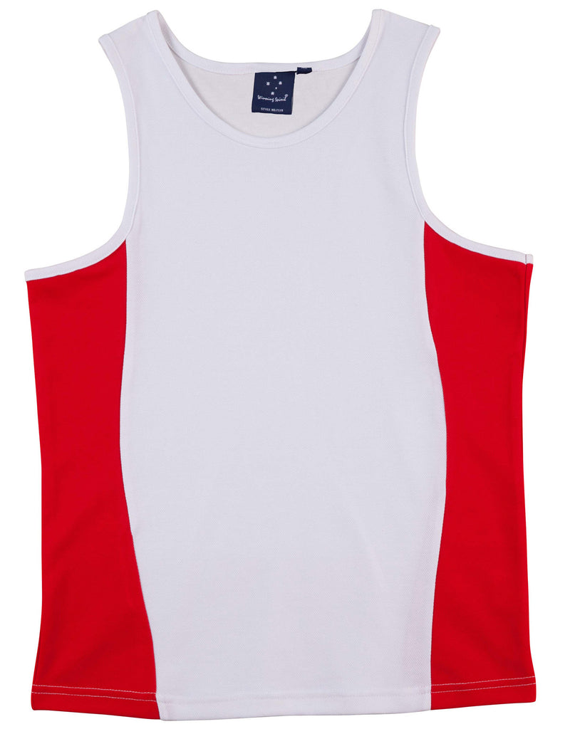 Winning Spirit Teammate TrueDry Contrast Singlet (TS19A)