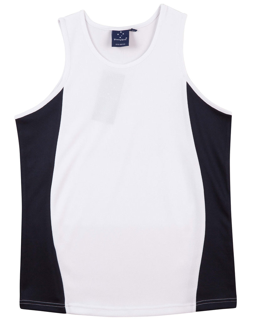 Winning Spirit Teammate TrueDry Contrast Singlet (TS19A)