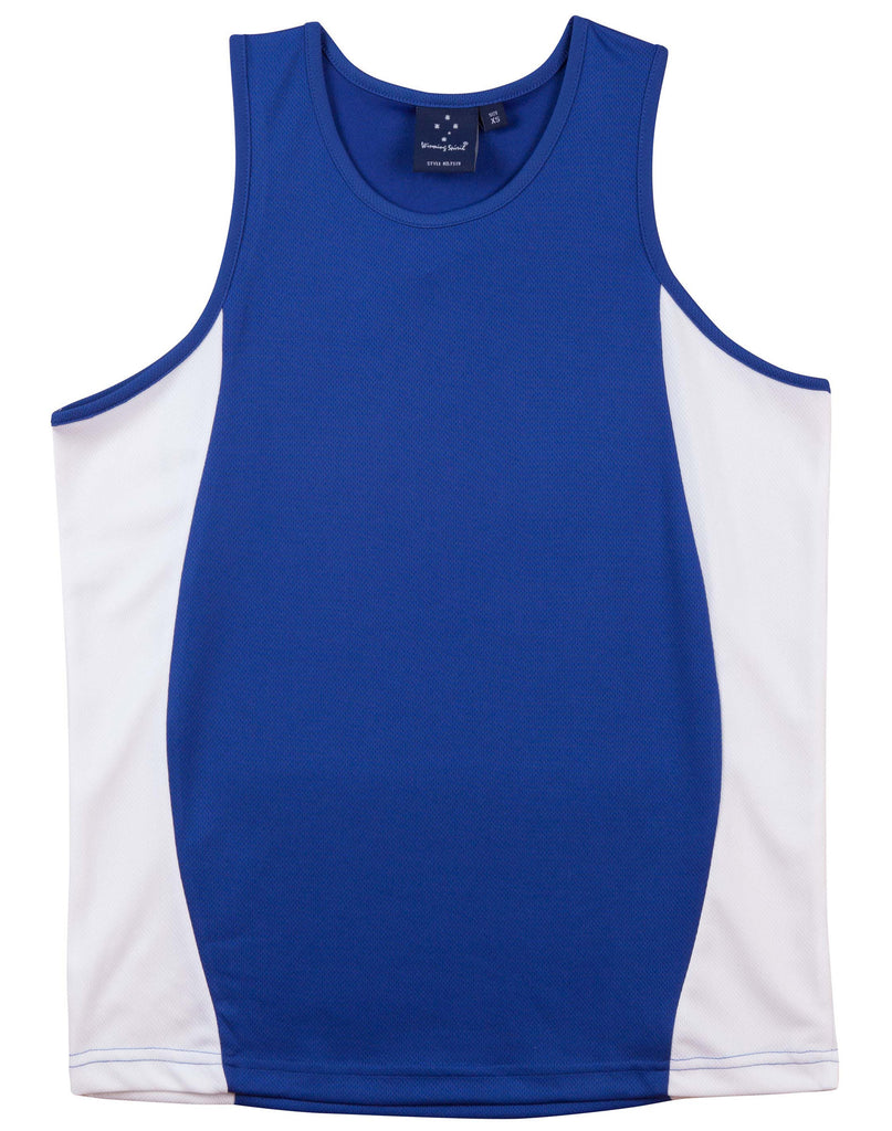 Winning Spirit Teammate TrueDry Contrast Singlet (TS19A)