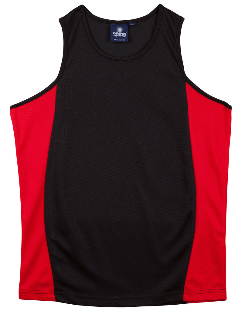 Winning Spirit Kids Teammate TrueDry Contrast Singlet (TS19K)