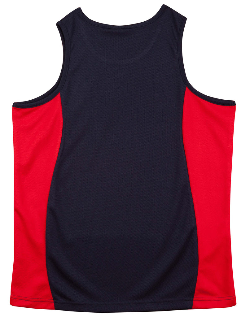 Winning Spirit Kids Teammate TrueDry Contrast Singlet (TS19K)