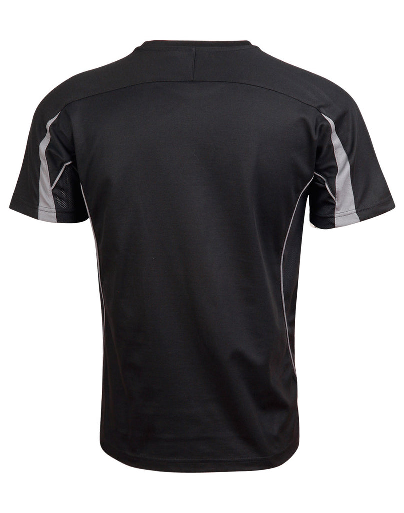 Winning Spirit Men's TrueDry Fashion Short Sleeve Tee Shirt (TS53)