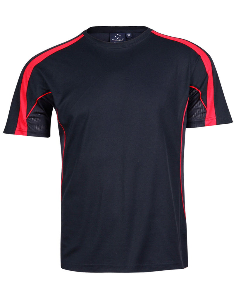Winning Spirit Men's TrueDry Fashion Short Sleeve Tee Shirt (TS53)