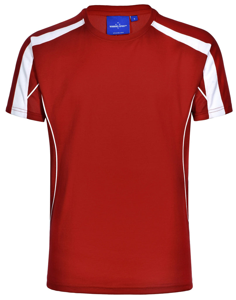 Winning Spirit Men's TrueDry Fashion Short Sleeve Tee Shirt (TS53)