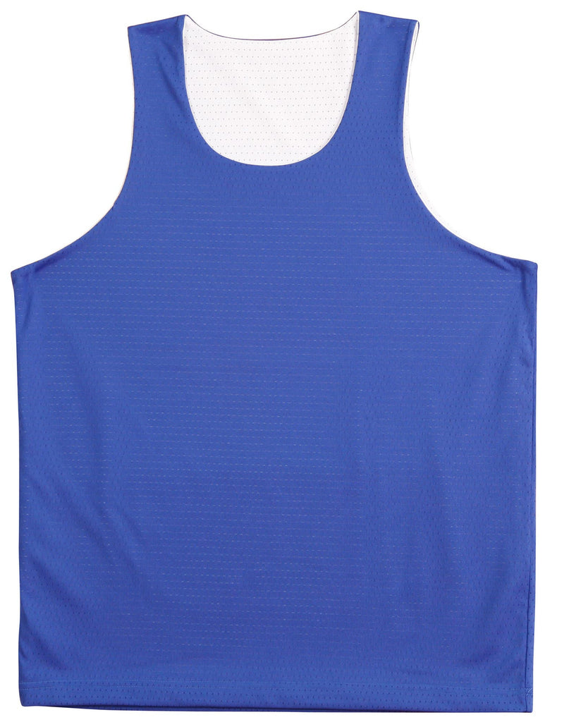 Winning Spirit Kids Airpass CoolDry Basketball Contrast Colour Singlet (TS81K)