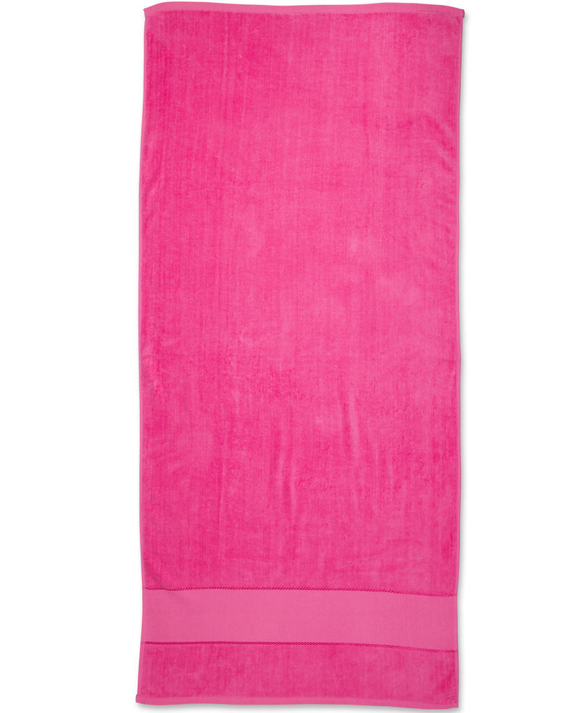 Winning Spirit Terry Velour Beach Towel (TW04A)