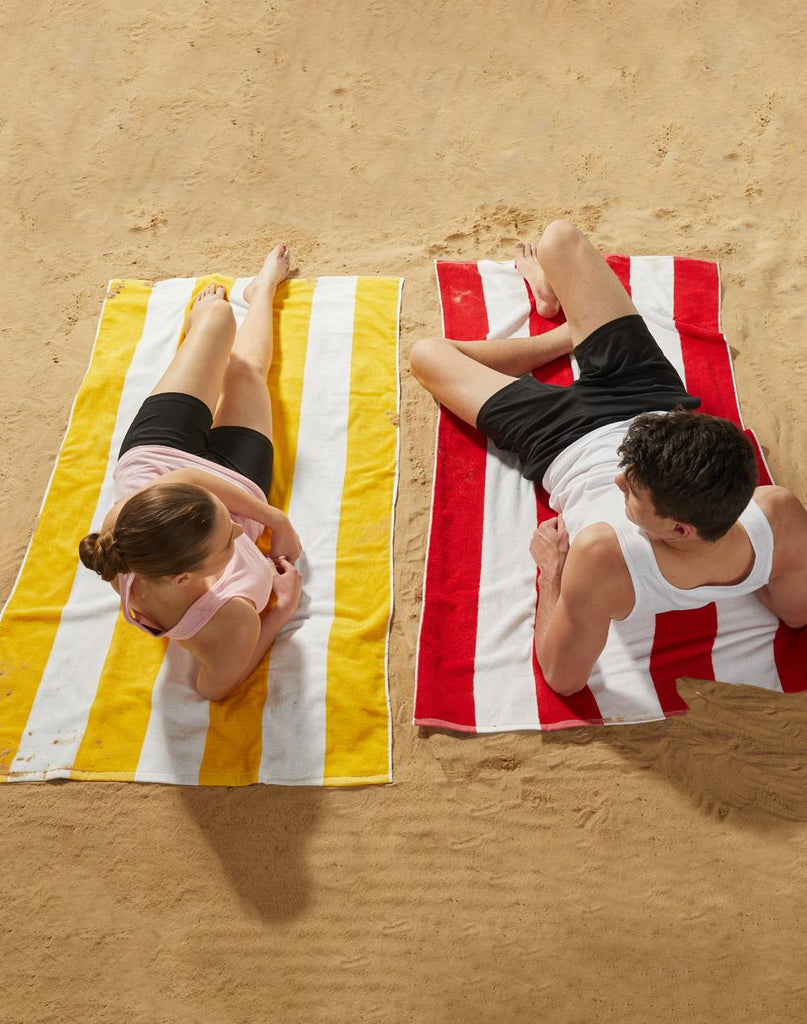 Winning Spirit Striped Beach Towel (TW07)