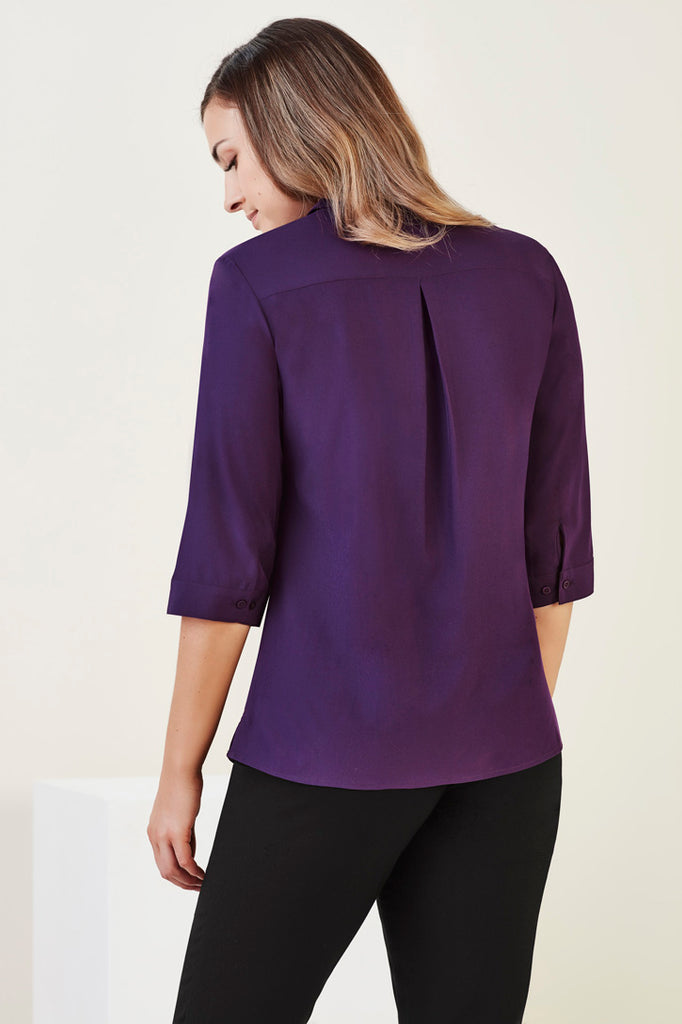 Biz Care Womens Florence 3/4 Sleeve Shirt  (CS951LT)