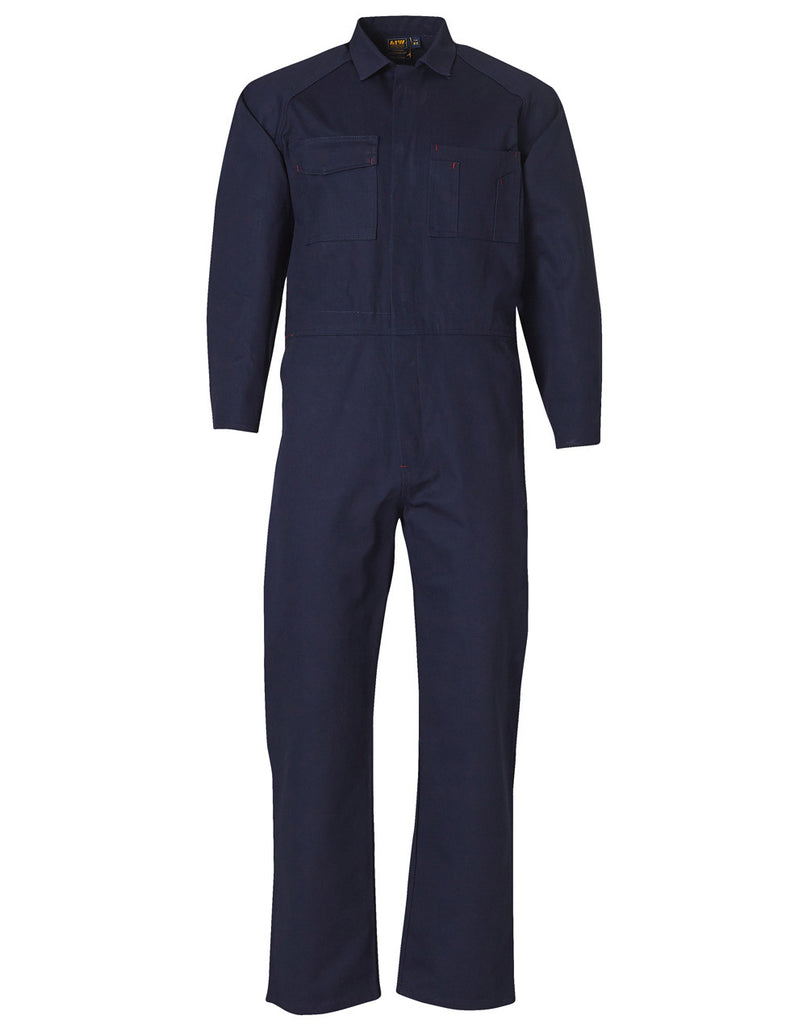 Winning Spirit Men's Cotton Drill Coverall Regular (WA07)