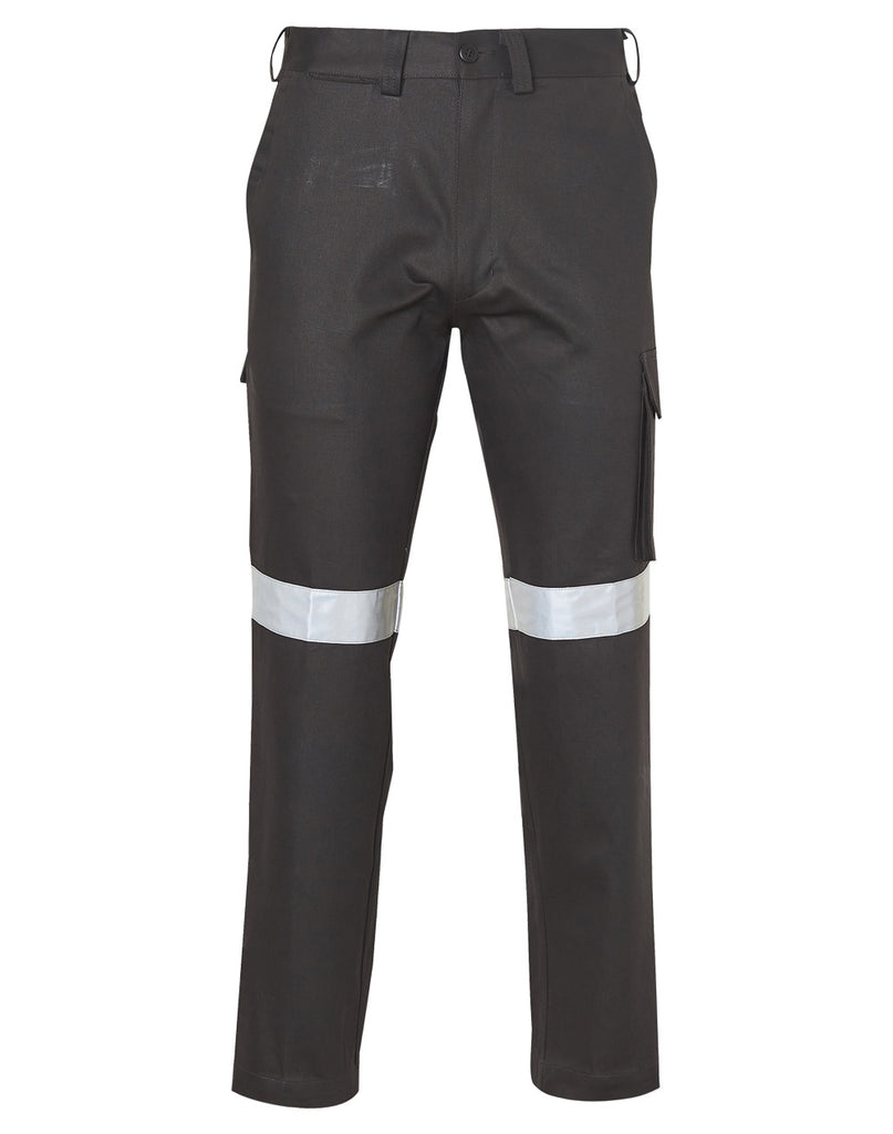 Winning Spirit Men's Heavy Cotton Pre-shrunk Drill Pants with 3M Tapes (WP07HV)