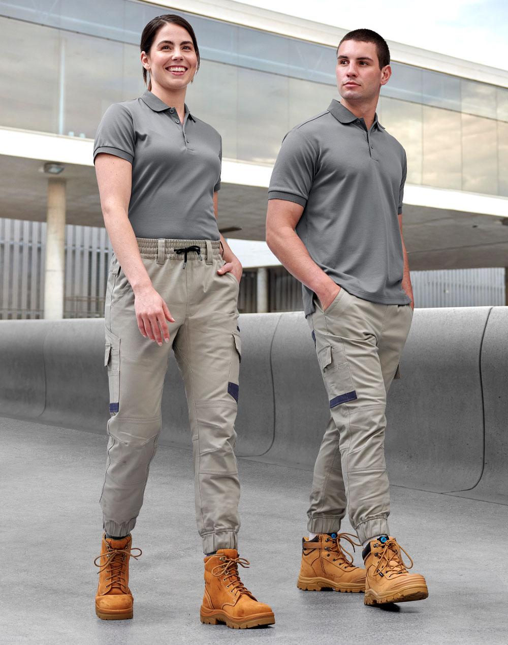 Winning-Spirit-Unisex-Cotton-Stretch-Drill-Cuffed-Work-Pants