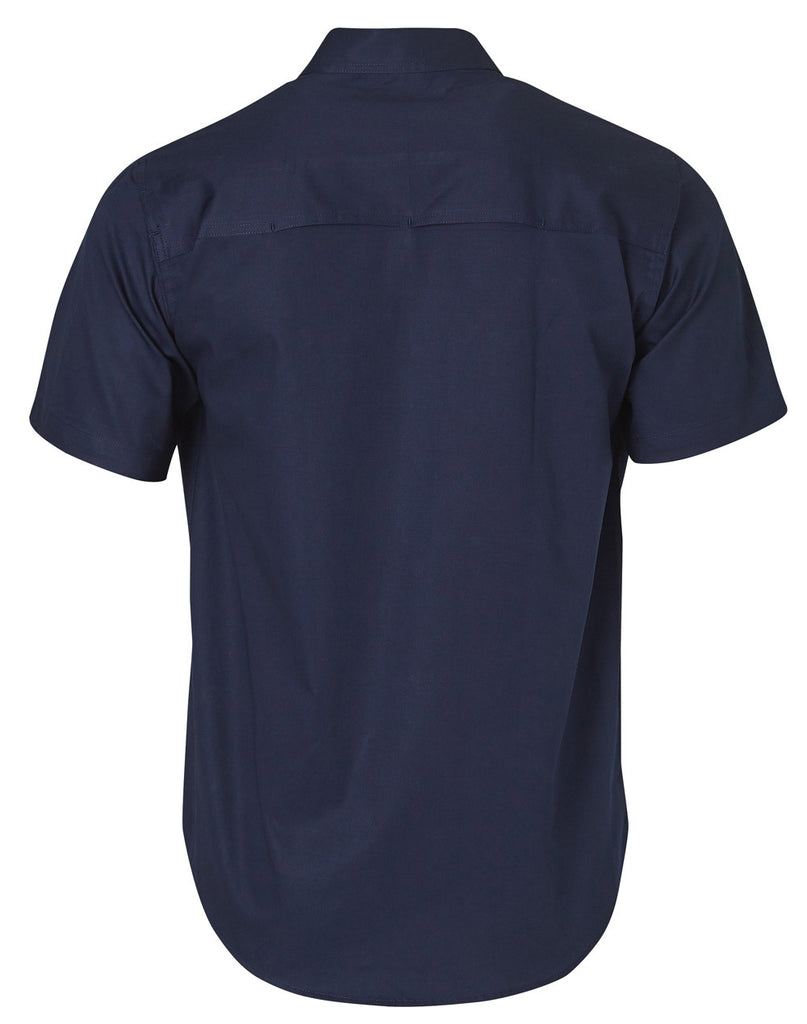 Winning Spirit Cool-Breeze Short Sleeve Cotton Work Shirt (WT01)