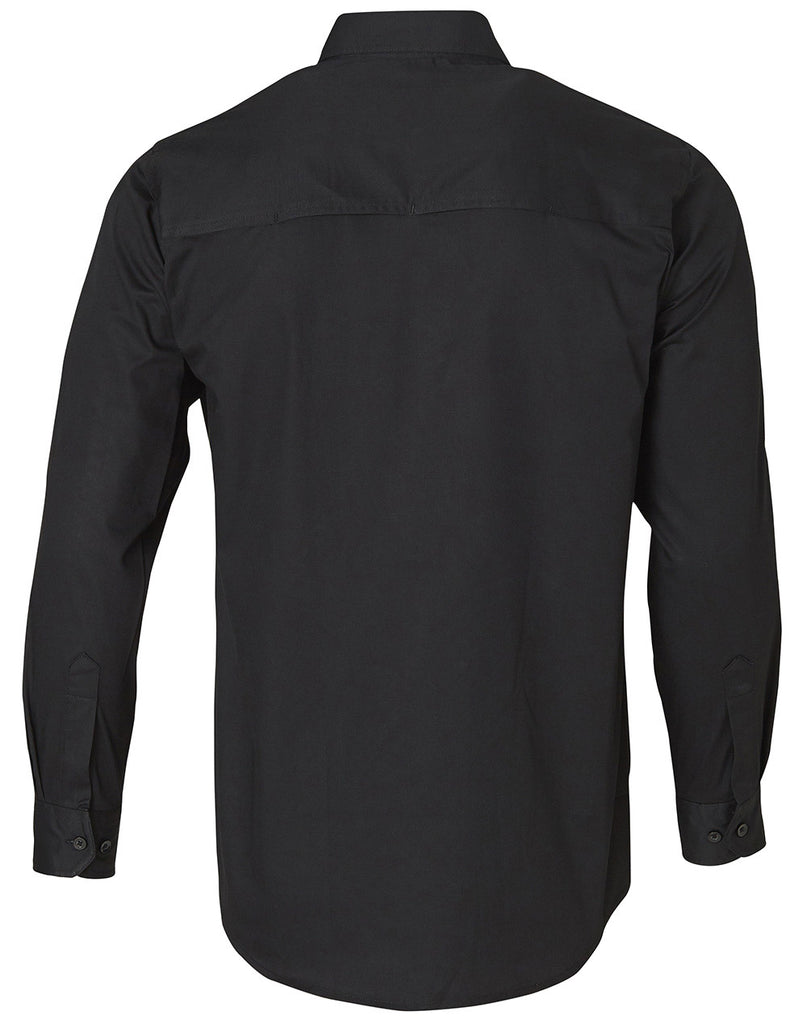 Winning Spirit Cool-Breeze Long Sleeve Cotton Work Shirt (WT02)