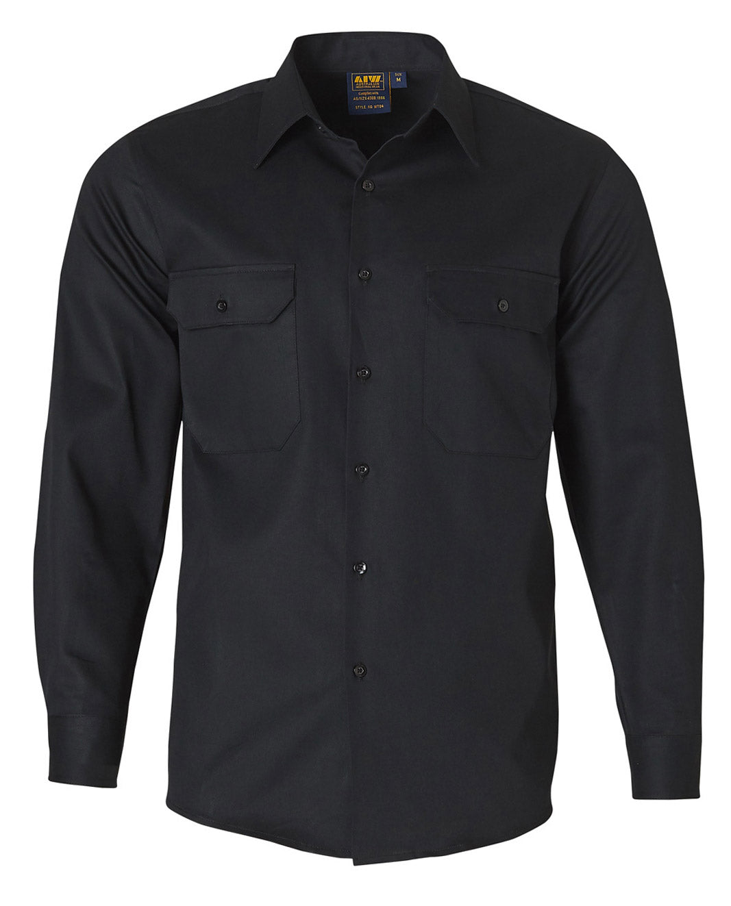 Winning-Spirit-Cotton-Drill-Long-Sleeve-Work-Shirt