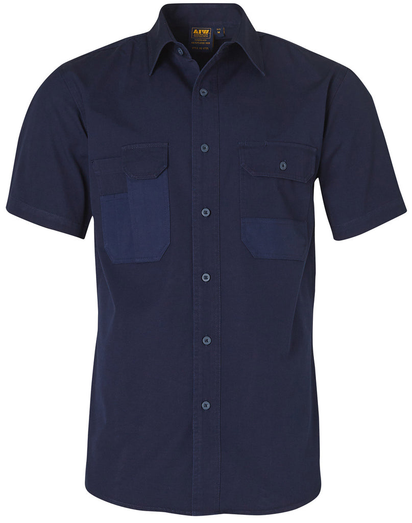 Winning Spirit Dura Wear Short Sleeve work Shirt (WT05)