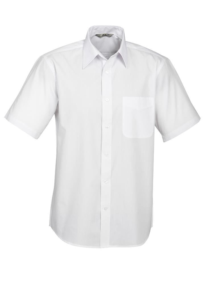 Biz Collection Mens Base Short Sleeve Shirt (S10512)