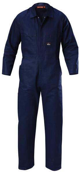 Hard Yakka-Hard Yakka Poly Cotton Coverall-Navy / 72R-Uniform Wholesalers - 4
