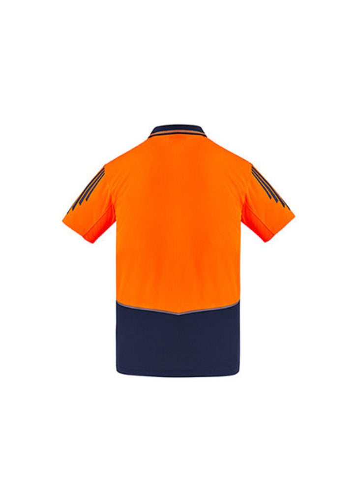 Syzmik Mens Hi Vis Flux S/S Polo (ZH315)