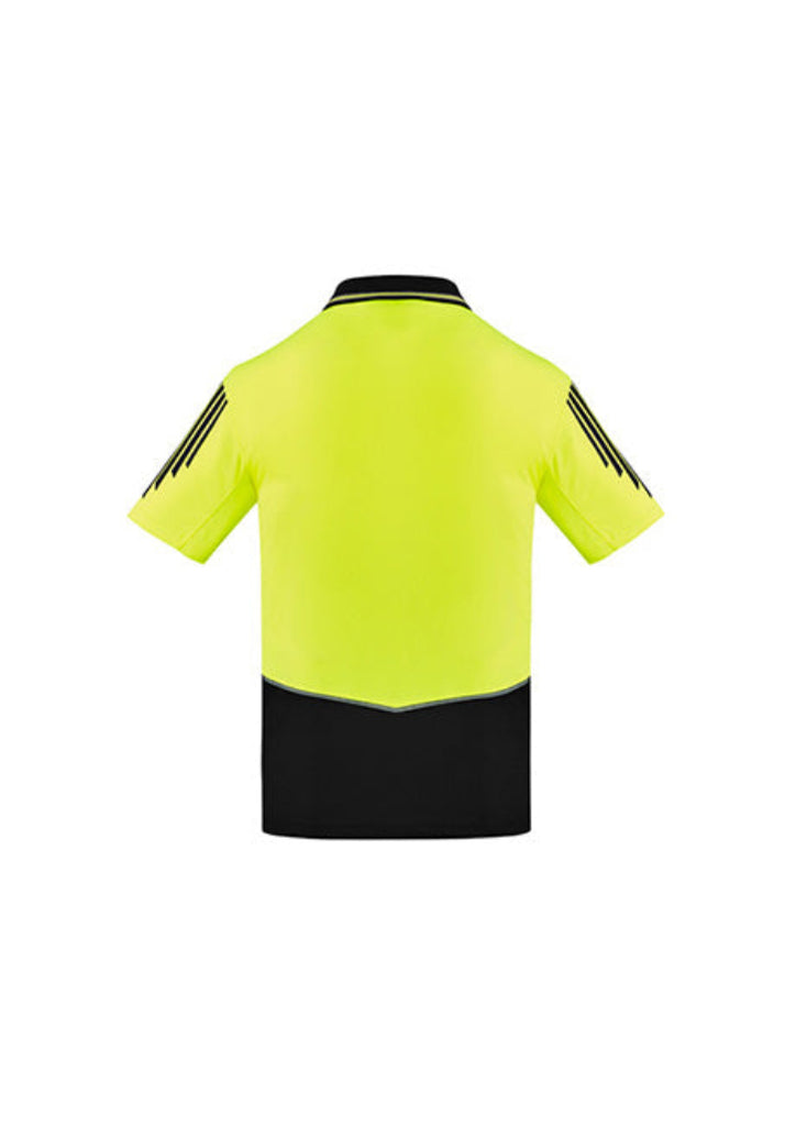 Syzmik Mens Hi Vis Flux S/S Polo (ZH315)