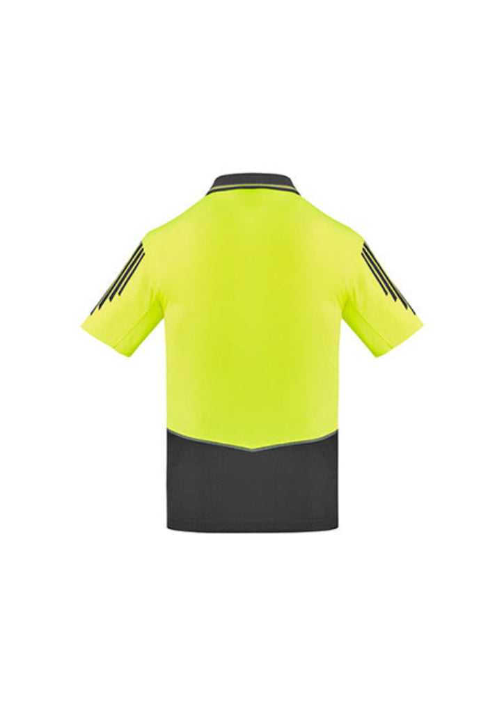 Syzmik Mens Hi Vis Flux S/S Polo (ZH315)