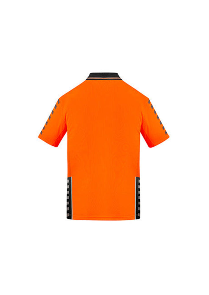 Syzmik Mens Hi Vis Komodo Short Sleeve Polo (ZH320)