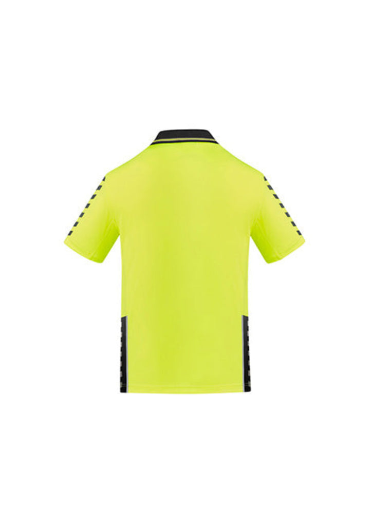 Syzmik Mens Hi Vis Komodo Short Sleeve Polo (ZH320)