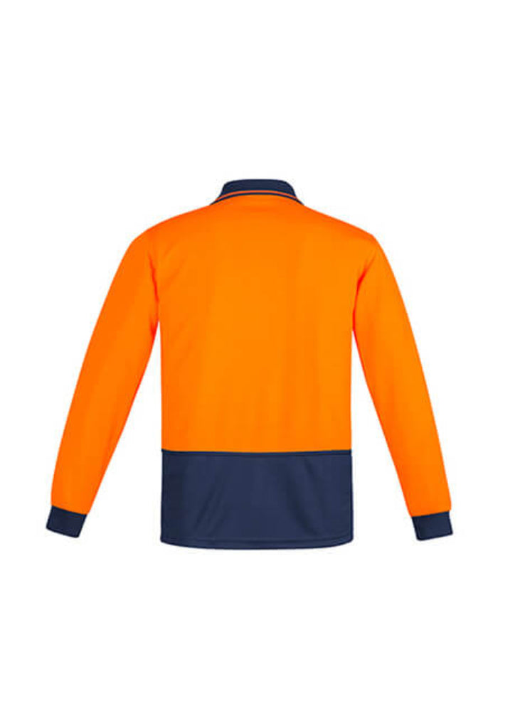 Syzmik Mens Comfort Back L/S Polo (ZH410)