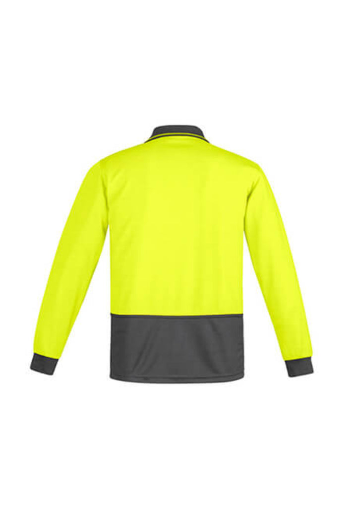 Syzmik Mens Comfort Back L/S Polo (ZH410)