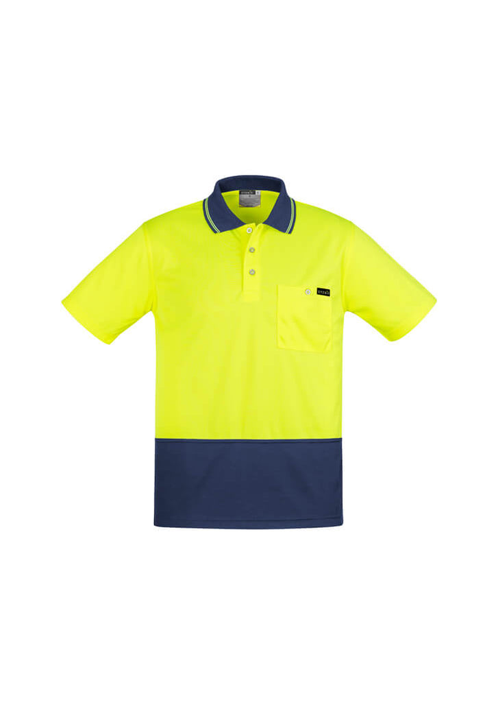 Syzmik Mens Comfort Back S/S Polo (ZH415)